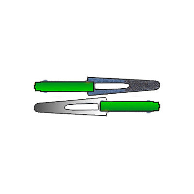 Paquets de 2 embouts Lamineer, spatule flexible