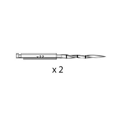 MR-1045 (2 forets CePo pour implants de 2.2 mm, courts, type 1)