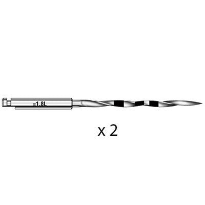MR-1141 (2 CePo Drills for 1.8 mm Implants, Long, Type 2)